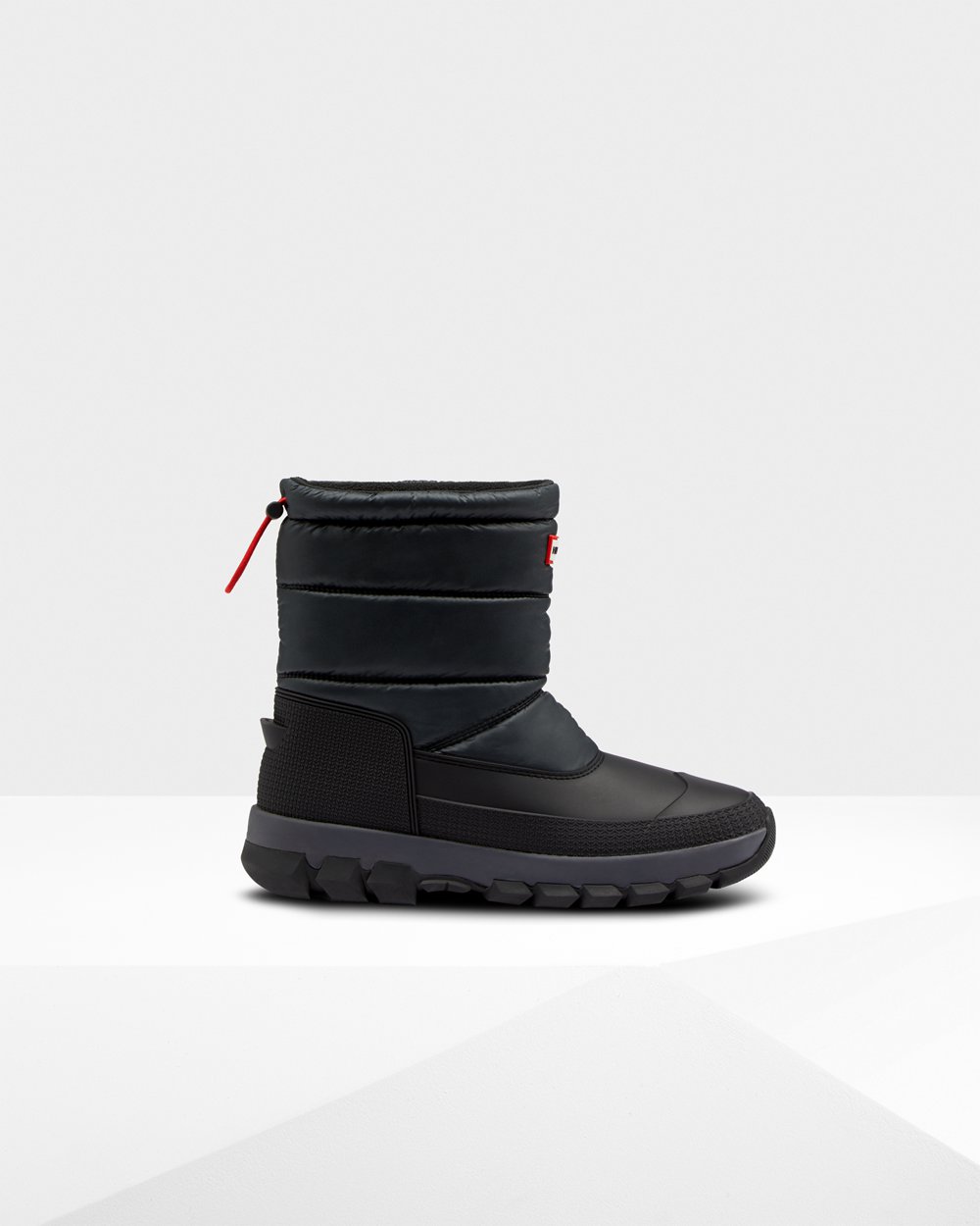 Botas De Neve Hunter Homem Pretas - Original Insulated Short - 67WHNAPSR